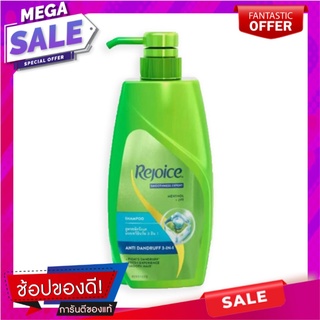 รีจอยส์ แชมพู สูตรแอนตี้ แดนดรัฟ 3-อิน-1 ขนาด 450 มล. ผลิตภัณฑ์ดูแลเส้นผม Rejoice Shampoo Anti Dandruff 3in1 450 ml