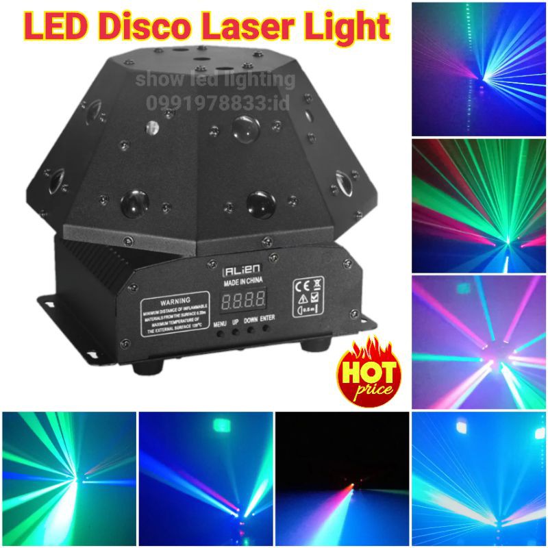 ไฟเลเซอร์ดิสโก้เลเซอร์-new-2020-ufo-led-laser-disco-ไฟดิสโก้เธค