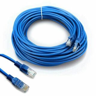 เช็ครีวิวสินค้า*คละสี* Lan Cable Cat5 15M สายแลน สำเร็จรูปพร้อมใช้งาน ยาว 15 เมตร สายอินเตอร์เน็ต สายเน็ต สายแลน cable cable cat5 สาย