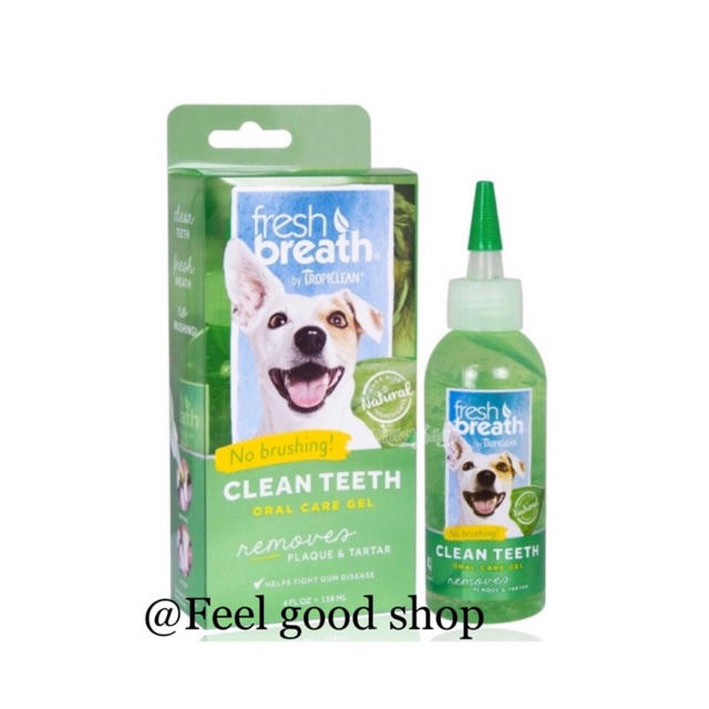 รูปภาพของTROPICLEAN TEETH GEL ขนาด 4 ออนซ์ Exp.11/24 เจลขจัดคราบหินปูนลองเช็คราคา