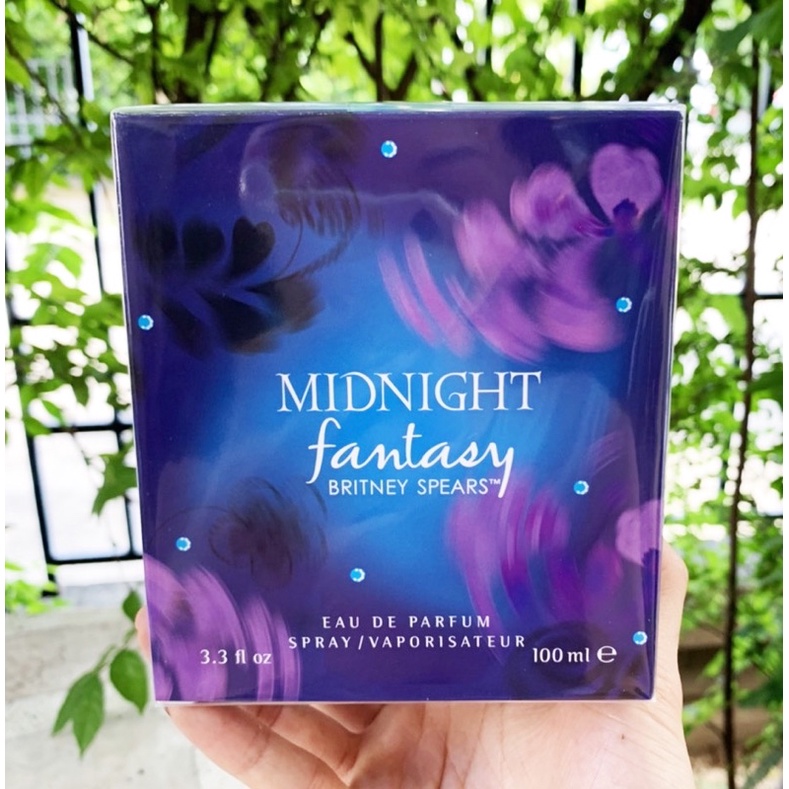 น้ำหอมแท้-กล่องซีล-britney-spears-midnight-fantasy-edp-100ml