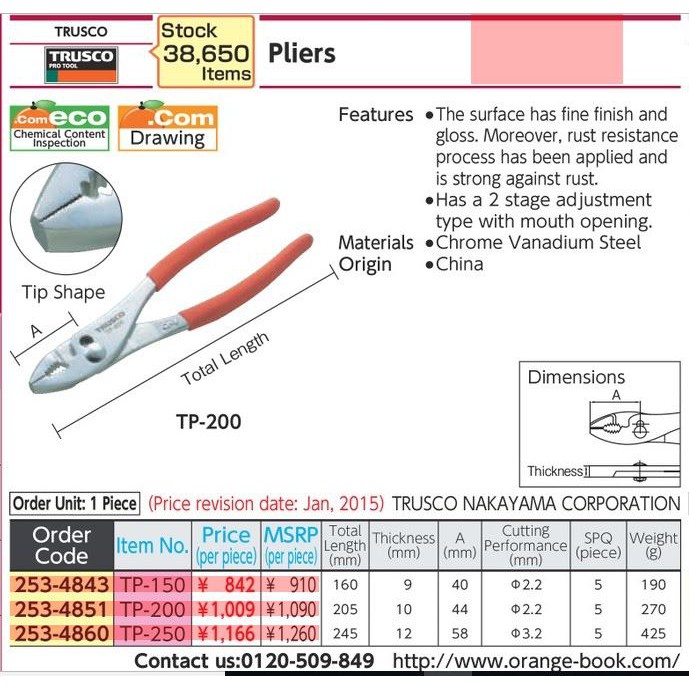 trusco-tp-150-253-4843-pliers-คีมปากขยาย