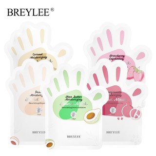 BREYLEE มาส์กบํารุงมือให้ความชุ่มชื้นต่อต้านริ้วรอย 1 คู่