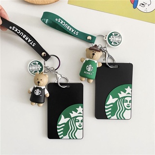 ภาพหน้าปกสินค้าเคสซิลิโคน ลาย Starbucks พร้อมพวงกุญแจ สําหรับป้องกันบัตรรถบัส ซึ่งคุณอาจชอบสินค้านี้