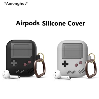 Amonghot เคสซิลิโคน สําหรับ AirPods 1/2 pro การออกแบบเครื่องเล่นเกมคลาสสิก