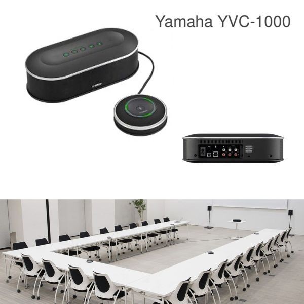 yamaha-yvc-1000-ลำโพงพร้อมไมโครโฟนสำหรับห้องประชุมขนาดกลาง-conference-speaker