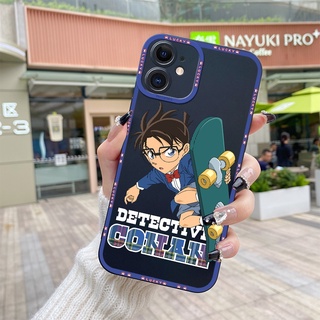 สําหรับ iPhone 11 11 Pro Max เคสไทด์โคนัน การออกแบบใหม่ เคสยางนุ่ม เลนส์เต็มรูปแบบ ฝาหลัง รูปแบบบาง ป้องกัน เคสกันกระแทก