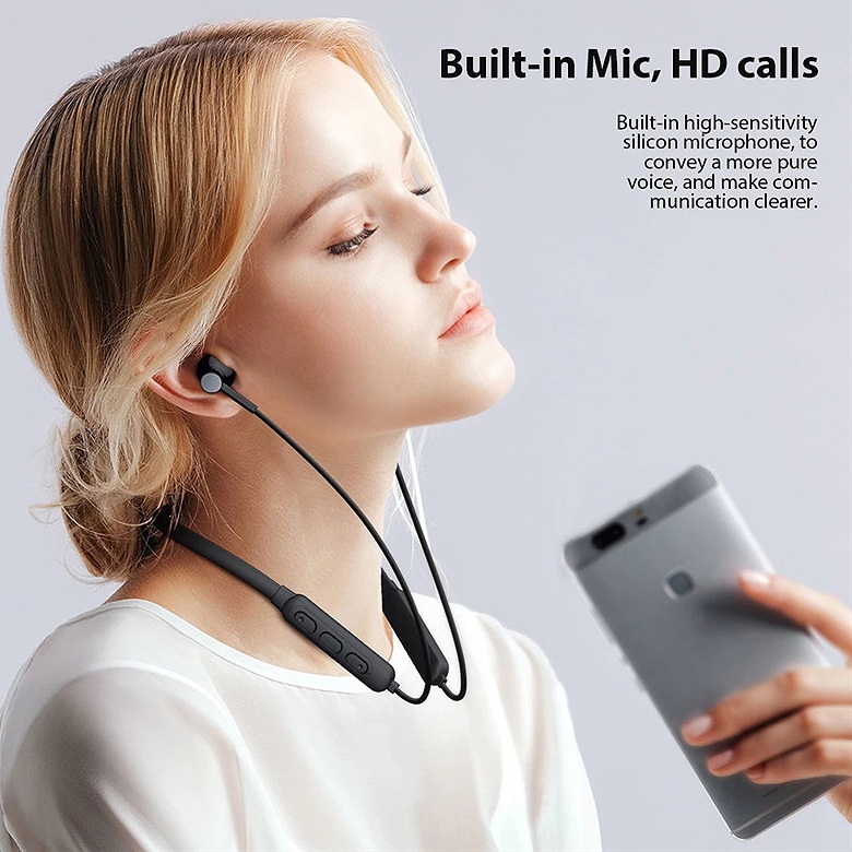 ภาพหน้าปกสินค้าหูฟังบลูทูธไร้สาย หูฟังไร้สาย In-Ear Wireless Bluetooth Earphone HiFi Sport Earbuds หูฟังบลูทูธสเตอริโอ for Android iOS จากร้าน i_goldentimes บน Shopee