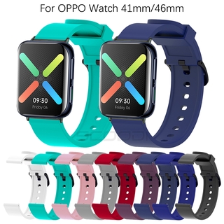 ภาพหน้าปกสินค้าสายนาฬิกาข้อมือซิลิโคน 41 46 มม. สําหรับ Oppo Watch ซึ่งคุณอาจชอบราคาและรีวิวของสินค้านี้