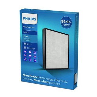 ภาพหน้าปกสินค้าPhilips FY3433 แผ่นกรอง Nano Protection HEPA สำหรับ รุ่น AC3256/ AC3259 ที่เกี่ยวข้อง