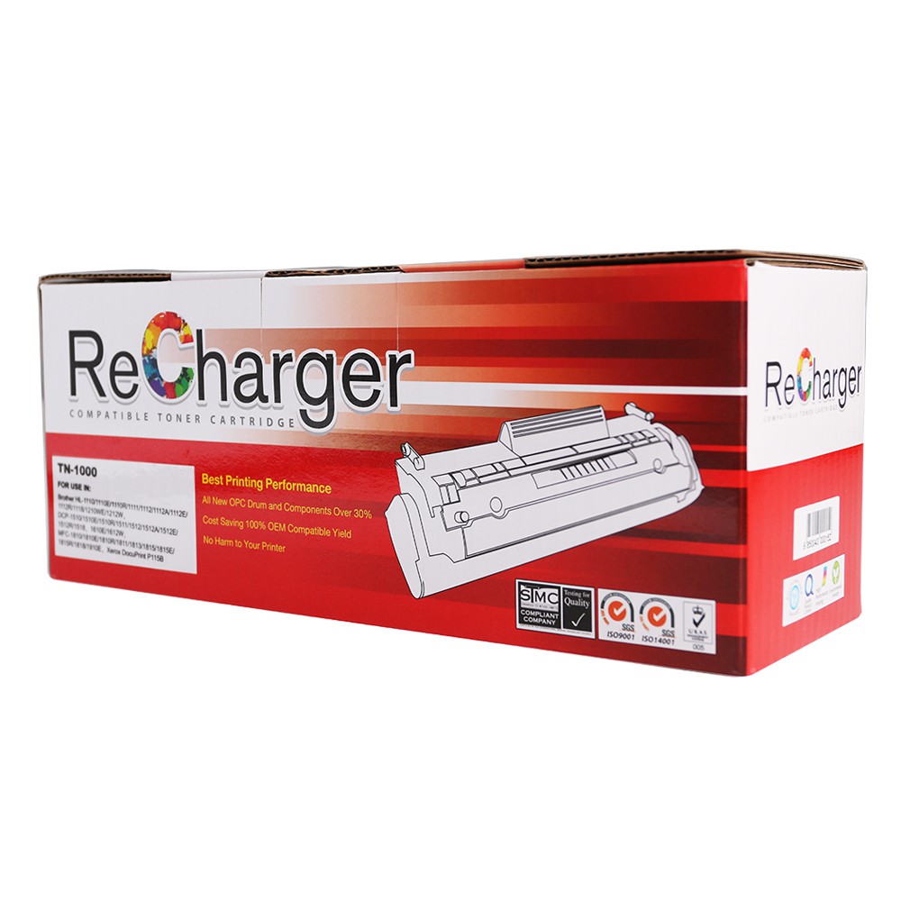 recharger-toner-ตลับหมึกเลเซอร์เทียบเท่า-brother-tn-1000-ใช้กับเครื่องรุ่น-brother-hl-1110-1210w-dcp-1510-1610w
