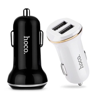 Hoco Z1 หัวชาร์จในรถยนต์ Car Charger 2USB 2.1A MAX ชาร์จรถ carcharge หัวชาร์จรถยนต์ พร้อมส่ง