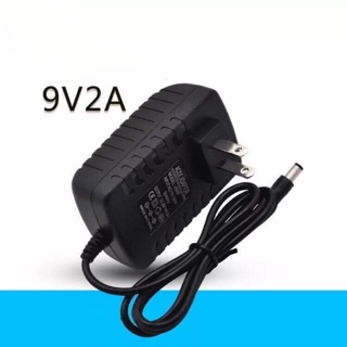 DC อะแดปเตอร์ AC 100-240V Converter Adapter DC 5.5 x 2.5MM 9V 2A 2000mA Charger