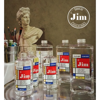สินค้า MR.Jim น้ำยาล้างพู่กันสีน้ำมัน ไร้กลิ่นรบกวน 250ml / 500ml / 1000ml. TURPENTINE  Cleaning Brush For Oil Paint