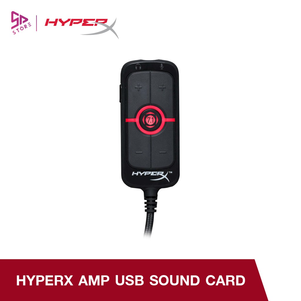 HYPERX AMP USB SOUND CARD Shopee Thailand