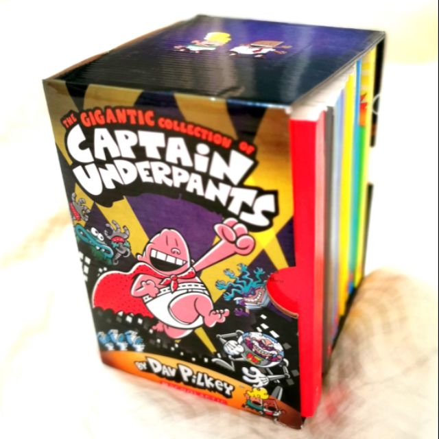 Captain Underpants 12 Book Box set | Shopee Thailand