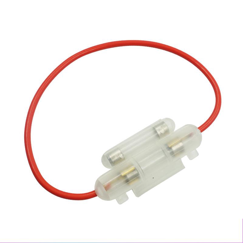 รถจักรยานยนต์ In-line ฟิวส์ผู้ถือกล่อง 6x30 Double Solder Protection ...