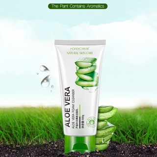 Horec Aloe Vera Hydrating สบู่ล้างหน้า Moisturizing น้ำมันควบคุมรูขุมขนสีดำผู้หญิงลึกโลชั่นทำความสะอาด100gทำความสะอาดล้ำ