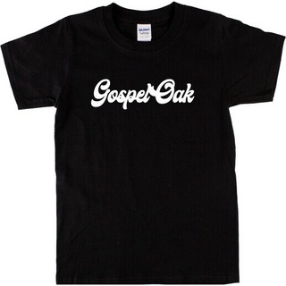 เสื้อยืดพิมพ์ลายแฟชั่น เสื้อยืดแขนสั้น คอกลม พิมพ์ลาย Gospel Oak London Souvenir เป็นที่นิยม