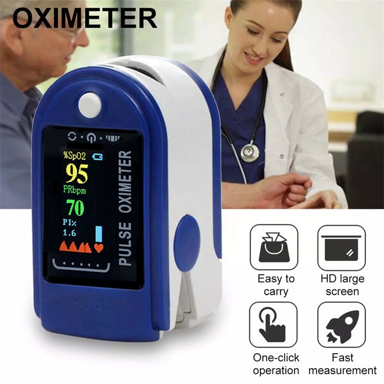 oximeter-เครื่องวัดออกซิเจนในเลือด-เครื่องวัดออกซิเจนปลายนิ้ว-และ-ตรวจวัดชีพจรปลายนิ้ว-เครื่องวัดออกซิเจ-oximeter-lk87