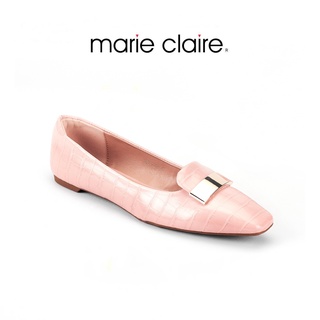 ภาพหน้าปกสินค้าBata บาจา ยี่ห้อ Marie Claire บัลเลต์แฟลต รองเท้าคัดชู รองเท้าแฟลตหุ้มส้น รองเท้าส้นแบน สำหรับผู้หญิง รุ่น Sodiya สีชมพู 5705263 ที่เกี่ยวข้อง