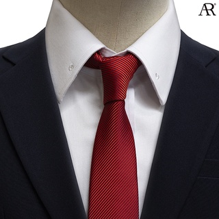 ANGELINO RUFOLO Necktie(NTS-ทาง007) เนคไทผ้าไหมทออิตาลี่คุณภาพเยี่ยม ดีไซน์ Classic สีแดง/ชมพู/ส้ม/ครีม/น้ำเงิน/ฟ้า/ม่วง