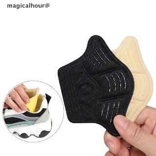 สินค้า magicalhour 1 Pair Sneakers Patch Heel Pads Cushion Insert Insole Adjustable Half-size Pads new