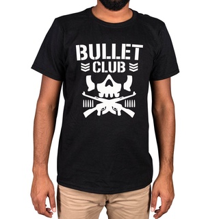เสื้อยืด ผ้าฝ้าย 100% พิมพ์ลาย Bullet Club Mma Ufc Fight Wrestling สีดํา สไตล์ฮิปฮอป สําหรับผู้ชาย XQ