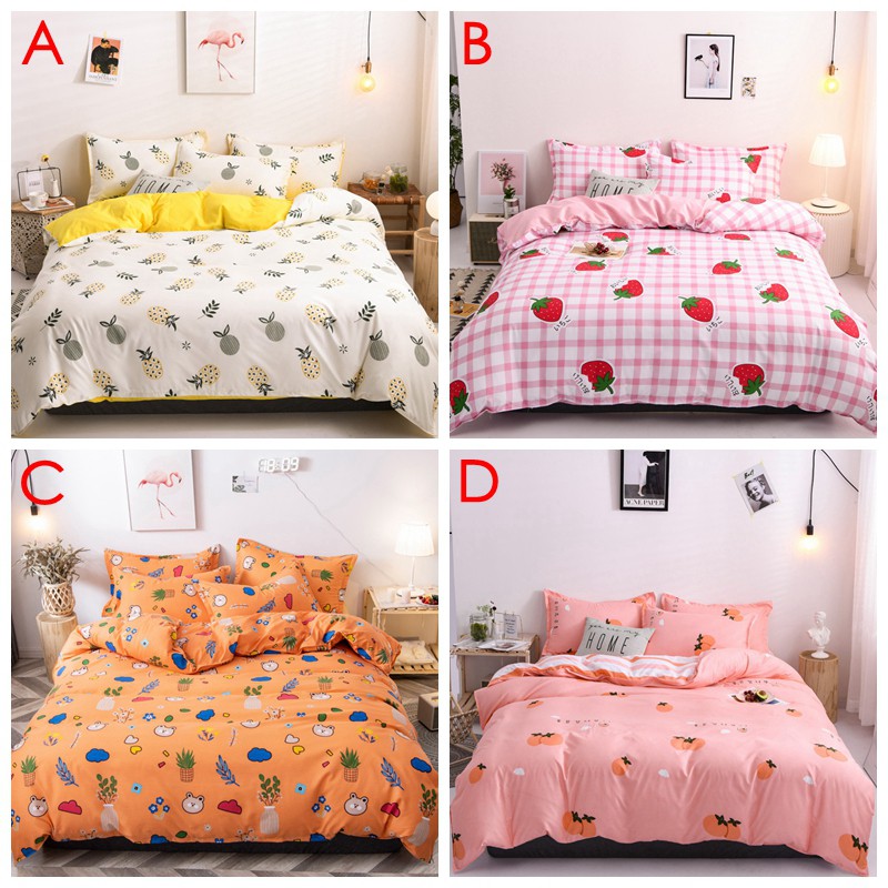 3-in-1-4-in-1-bedding-set-black-and-white-duvet-cover-twin-queen-king-size-bed-sheet-pillowcase