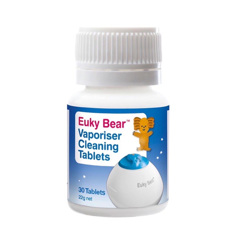 pre-order-เม็ดทำความสะอาดเครื่องสร้างความชื้นและพ่นไอระเหย-euky-bear-steam-vaporiser-cleaning-tablets