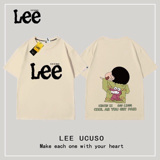 🎊 พร้อมส่ง 🎊  Lee Crayon Xiaoxin เสื้อยืดคอกลมที่มีสไตล์, เสื้อยืดผ้าฝ้ายคุณภาพสูง 2 ชิ้น