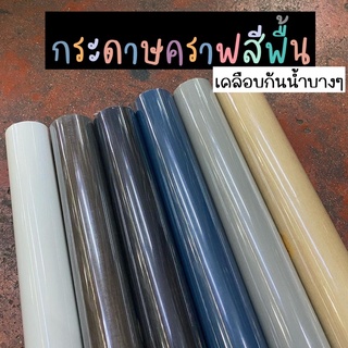 กระดาษคราฟ กระดาษคราฟสีพื้น กระดาษเคลือบ กระดาษเคลือบกันน้ำ กระดาษกันน้ำแบบบาง