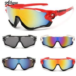 จักรยานเสือภูเขากีฬาดวงอาทิตย์แว่นตาป้องกันรังสียูวี Unisex Cycling Goggles