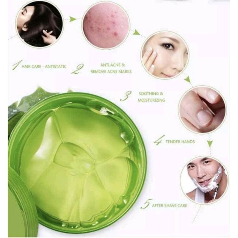 เจลว่านหางจระเข้-บำรุงผิวหน้าและผิวกาย-simu-aloe-vera-gel-98-300g