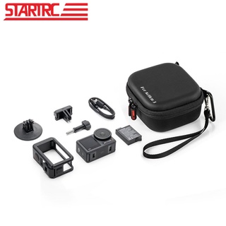 กระเป๋าถือสำหรับ DJI Action 3 Camera Storage เคส กระเป๋าถือแบบแข็งแบบพกพาสำหรับ DJI Osmo Action 3 อุปกรณ์เสริม