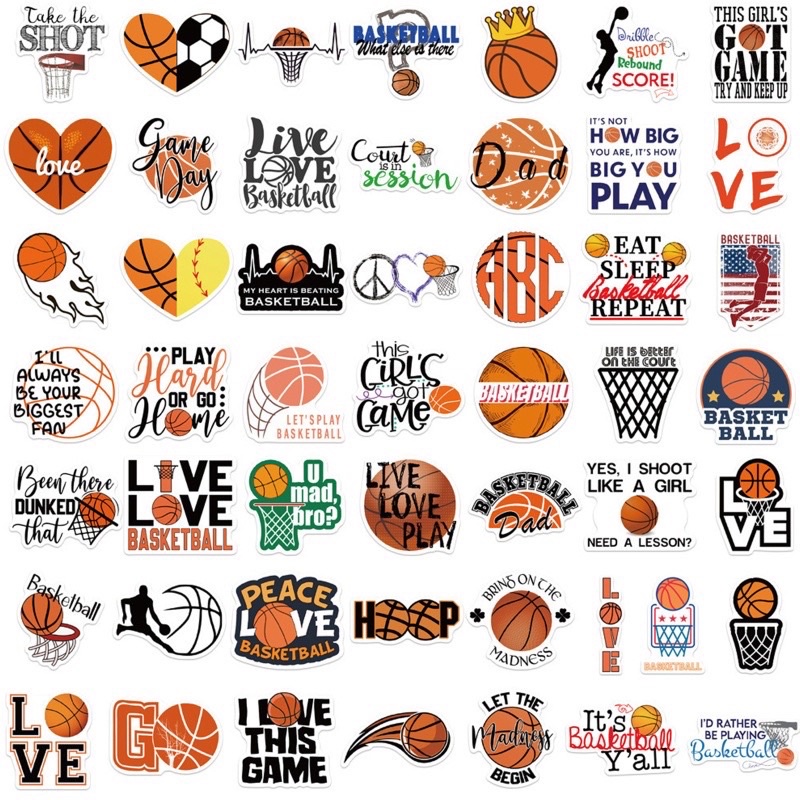 สติ๊กเกอร์-basketball-118-บาสเกตบอล-50ชิ้น-บาสเกตบอล-บาส-ลูกบาส-การ์ตูน-สแลมดัง-บาสเก็ตบอล-ห่วงบาส-slamdunk-bas-nba-บาส