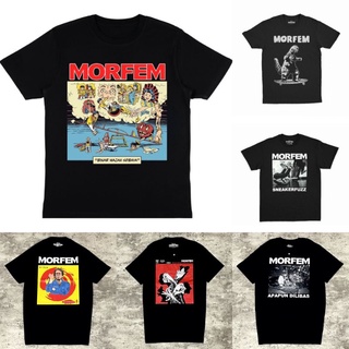 T-shirt  เสื้อยืด พิมพ์ลายวง morfem โลหะ สําหรับผู้ชายS-5XL