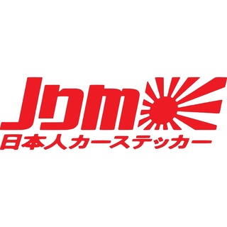 สติกเกอร์ ลายธงชาติญี่ปุ่น JDM สําหรับติดตกแต่งหน้าต่างรถยนต์ Honda