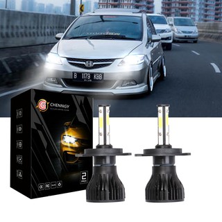 หลอดไฟหน้า Led สีขาวสําหรับ Honda City Sel 4Thgen , Year 2003-2008