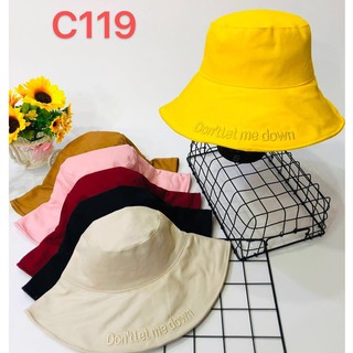 สินค้า (ใช้โค้ด INCML11 ลด 50% สูงสุด 100) หมวกบักเก็ตปีกกว้าง หมวกแฟชั่น ขอบมีลวดดัดได้ตามใจชอบ มีสายคล้องคอ​ พร้อมส่ง C119