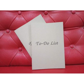 สินค้า สมุดบันทึก สมุดจดงาน สมุดจดการบ้าน #To-Do List 📝📝☑️☑️