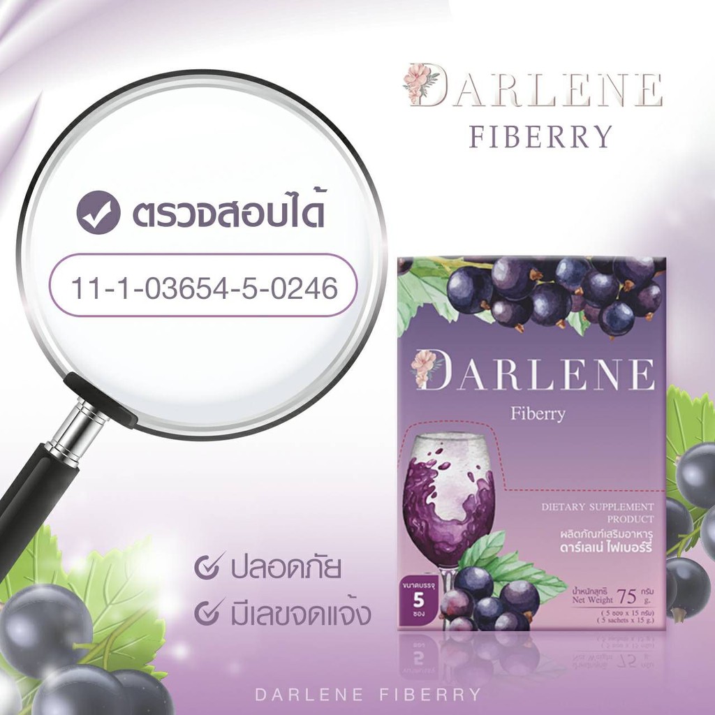 darlene-fiberry-10-กล่องสุดคุ้ม-ราคาพิเศษ-ดาร์เลเน่-ไฟเบอร์รี่-ส่งฟรีไม่ต้องใช้โค้ด