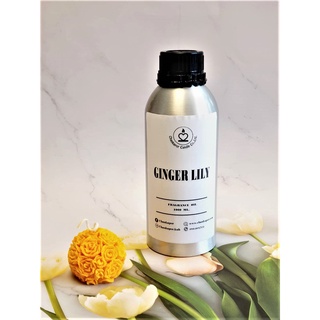 กลิ่น Gingle Lily ขนาด 1000ml. น้ำมันหอมสำหรับทำเทียน สบู่