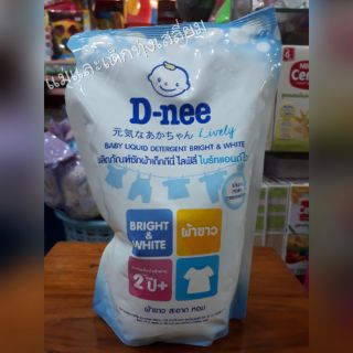 D-nee ซักผ้าไลฟ์ลี่ ไบร์แอนด์ไวท์ 600 มล.สำหรับเด็ก 2 ปี+