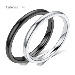 ภาพหน้าปกสินค้าแหวนแต่งงานไทเทเนียมเหล็กเรียบป้องกันอาการแพ้สีโรสโกลด์ ที่เกี่ยวข้อง