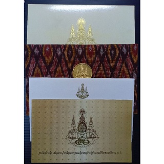 ธนบัตร500 แบงค์500 พอลิเมอร์ ธนบัตรที่ระลึก ปกผ้าไหมไทย ธนบัตรไทย ของสะสม ของที่ระลึก ของชำร่วย รัชกาลที่9
