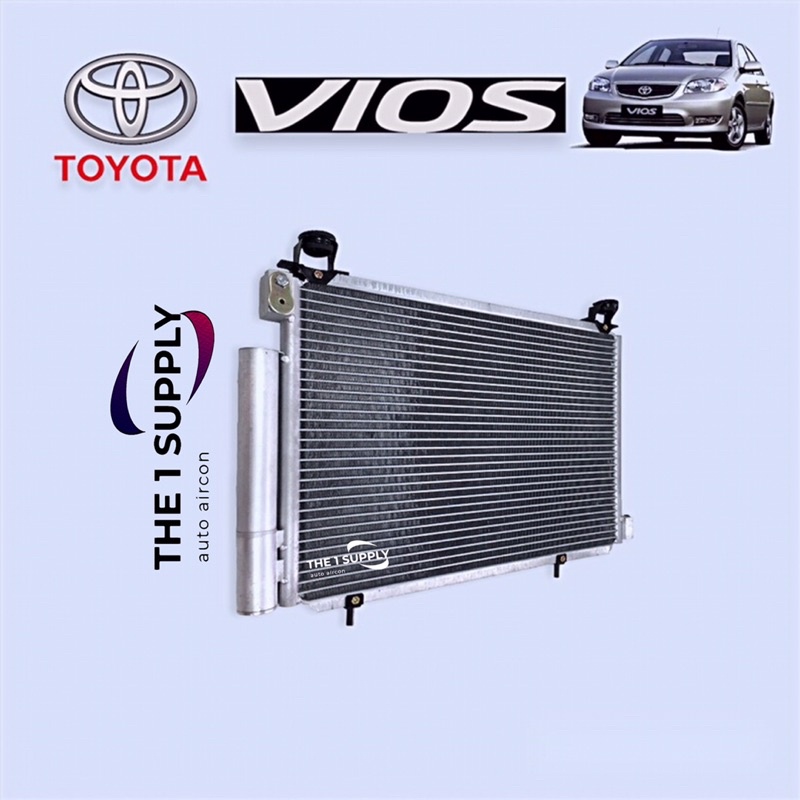 แผงแอร์ วีออส 2003 เกียร์กระปุก โตโยต้า Toyota Vios’03 Condenser Manual ...