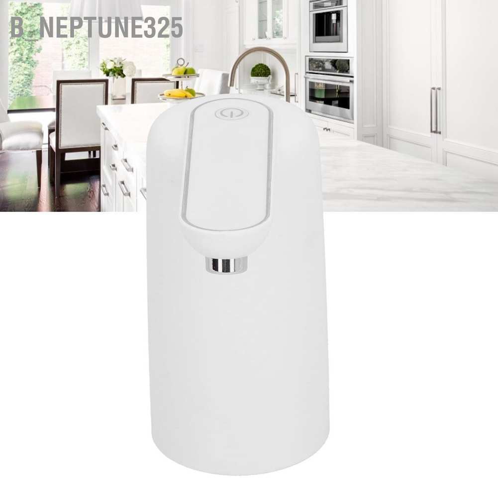 b-neptune325-เครื่องปั๊มน้ำดื่มไฟฟ้าอัตโนมัติ-ชาร์จ-usb-สีขาว