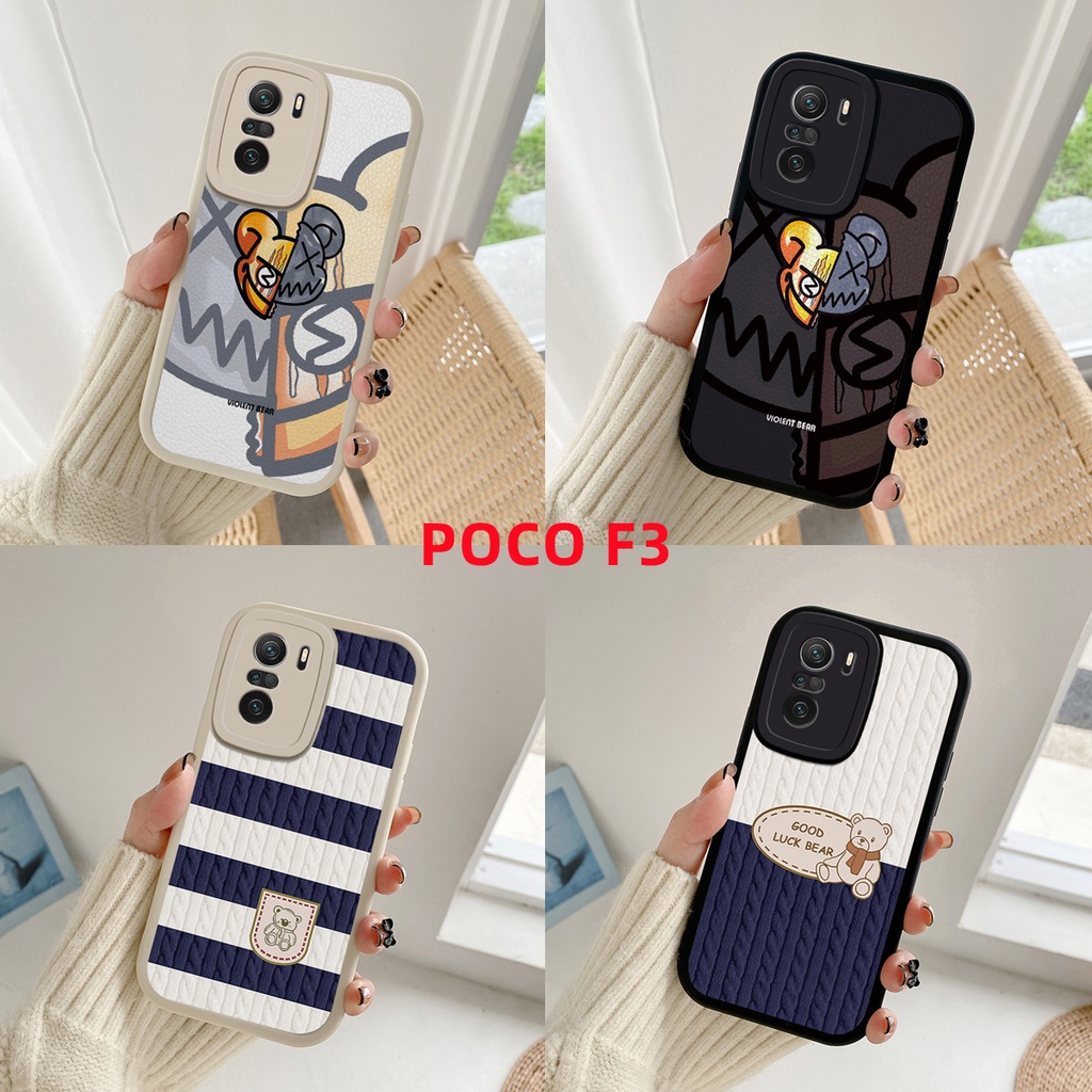 เคส-poco-f3-xiaomi-poco-f3-เคสโทรศัพท์ซิลิโคนกันกระแทก-หมีรุนแรง-klq