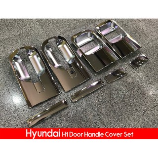 ภาพหน้าปกสินค้าครอบมือเปิด เบ้ามือเปิด  Hyundai H1 2008 2012 2014 2016 2018 รูกุญแจข้างเดียว สีชุบ ที่เกี่ยวข้อง